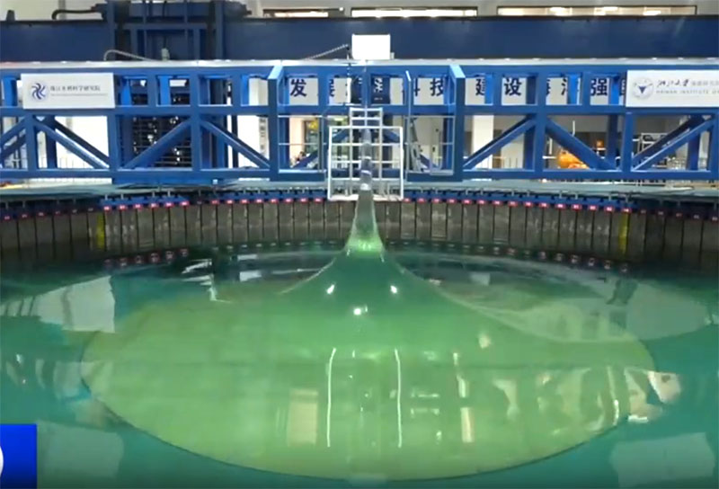 聚波水池系统示意图